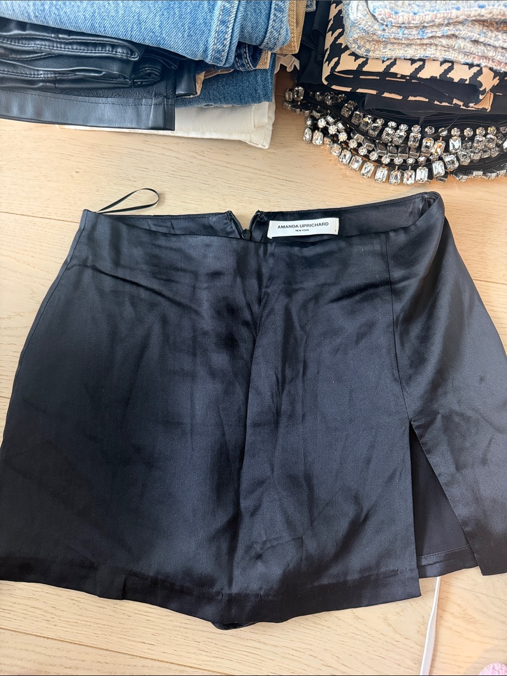 Amanda uprichard silk skort